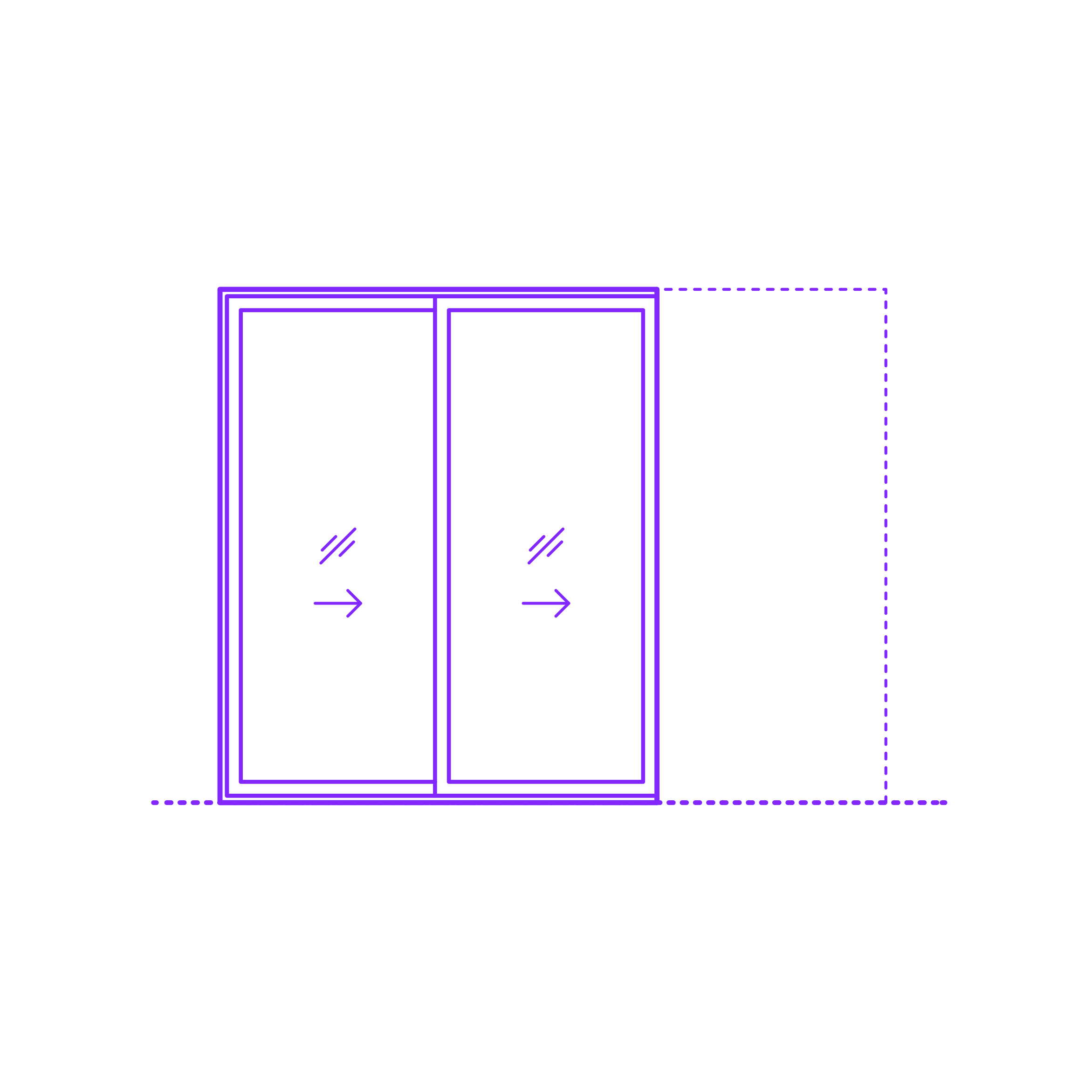 Buildings Sliding Doors Multi Slide Door Pocket 2 Panels Line Tracing Svg Vector Free Vectors